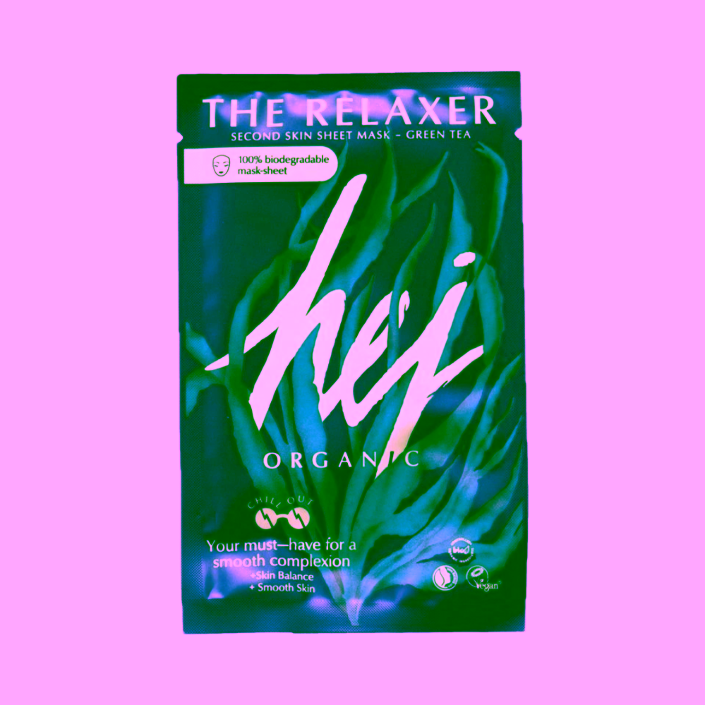 Hej Organic Relaxační a zklidňující pleťová jednorázová maska