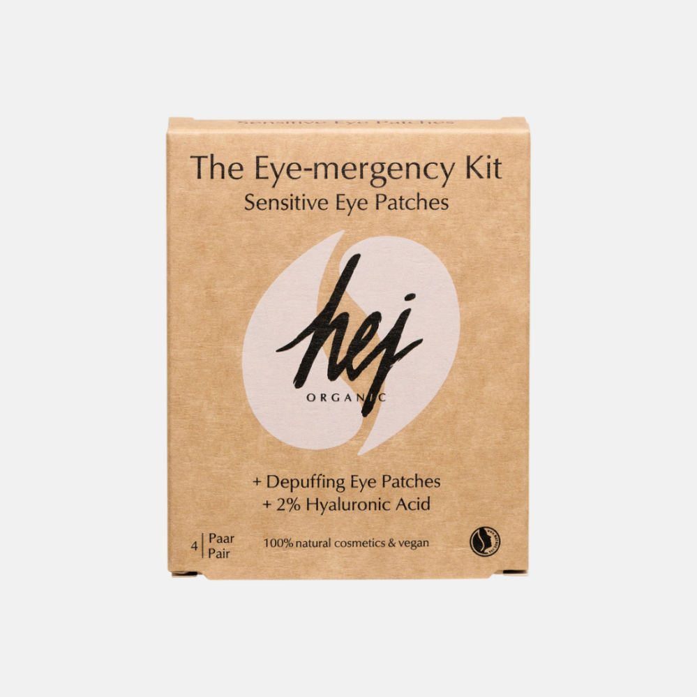 Hej Organic The Eye-mergency Kit 4x maska pod oči
