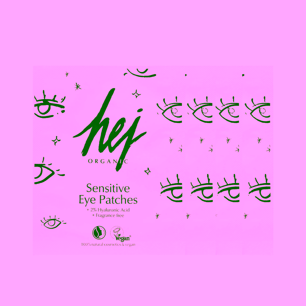 Hej Organic The Eye-mergency Kit 4x maska pod oči