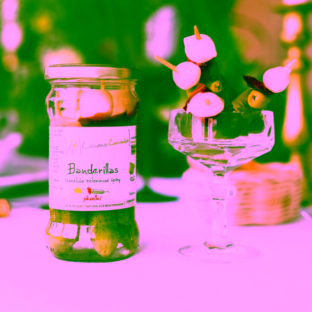 Lozano Červenka Banderillas španělské zeleninové špízy