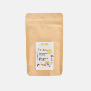 Kvitok Magická pěna do koupele v prášku Citrusová bomba 60 g