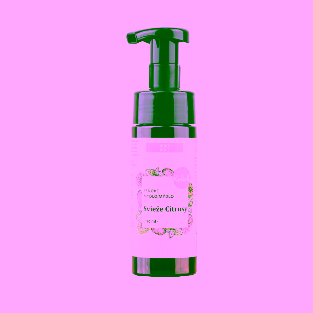 Kvitok Pěnové mýdlo Svěží citrusy 150 ml