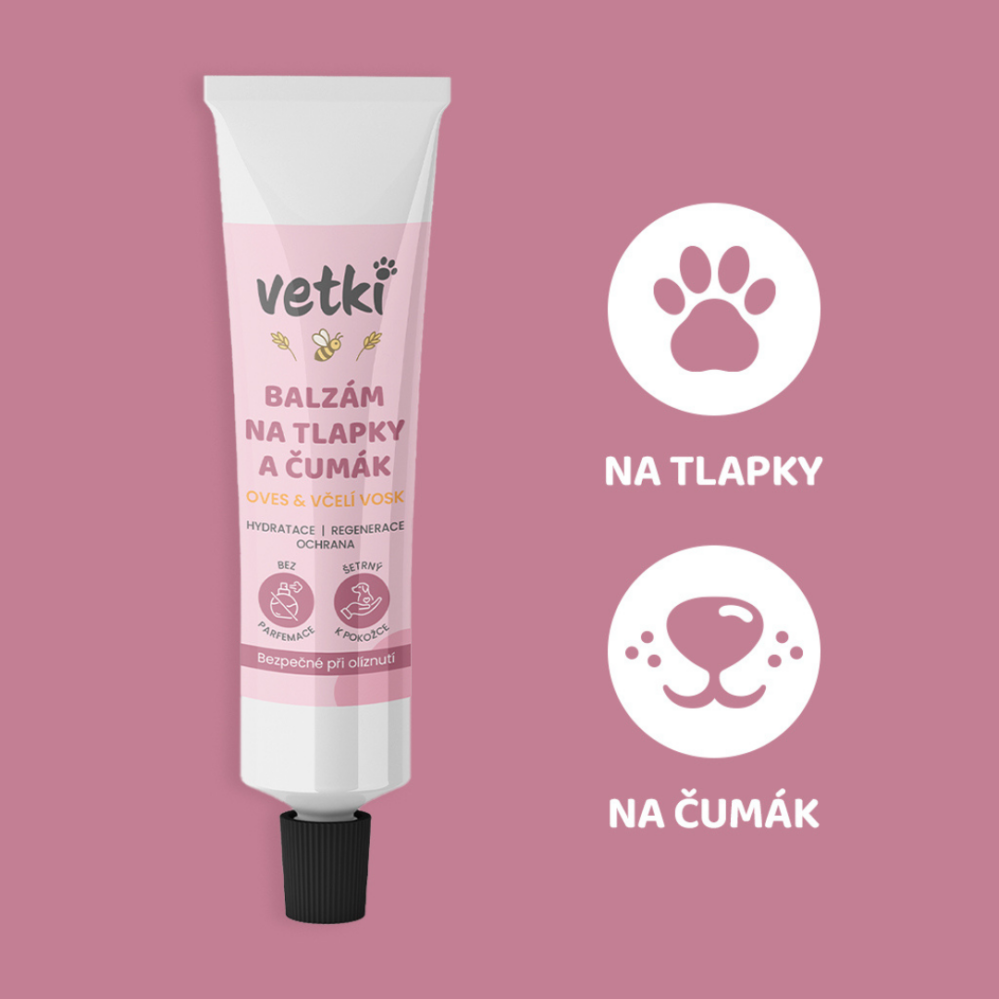 Vetki Balzám na tlapky a čumák pro psy i kočky