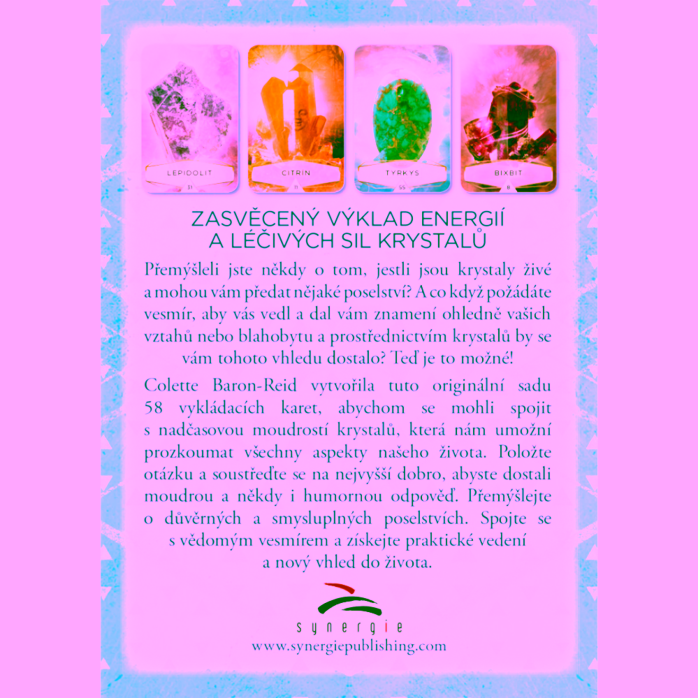 Léčivá síla krystalů Colette Baron-Reid