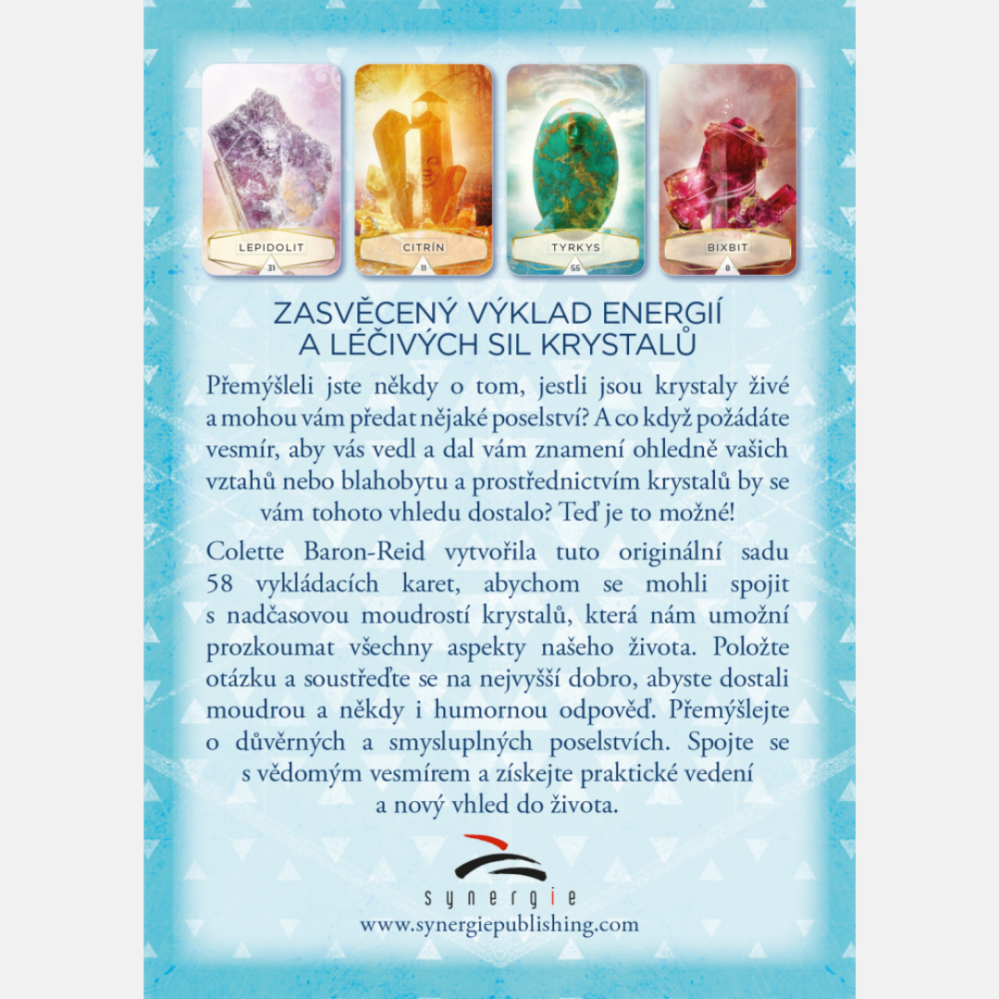 Léčivá síla krystalů Colette Baron-Reid