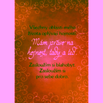 Myšlenky sebelásky Louise L. Hay