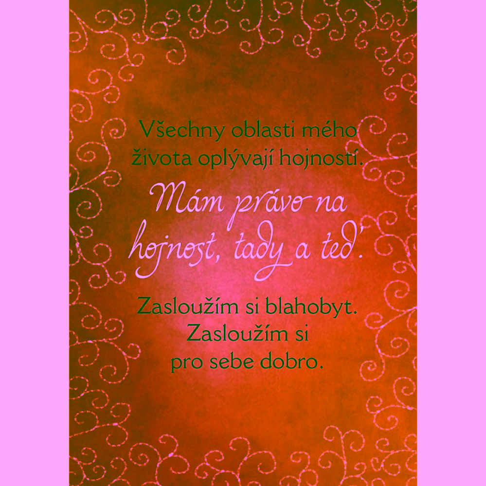 Myšlenky sebelásky Louise L. Hay