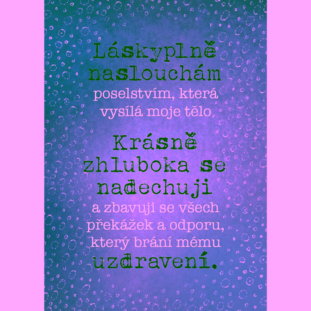 Myšlenky sebelásky Louise L. Hay