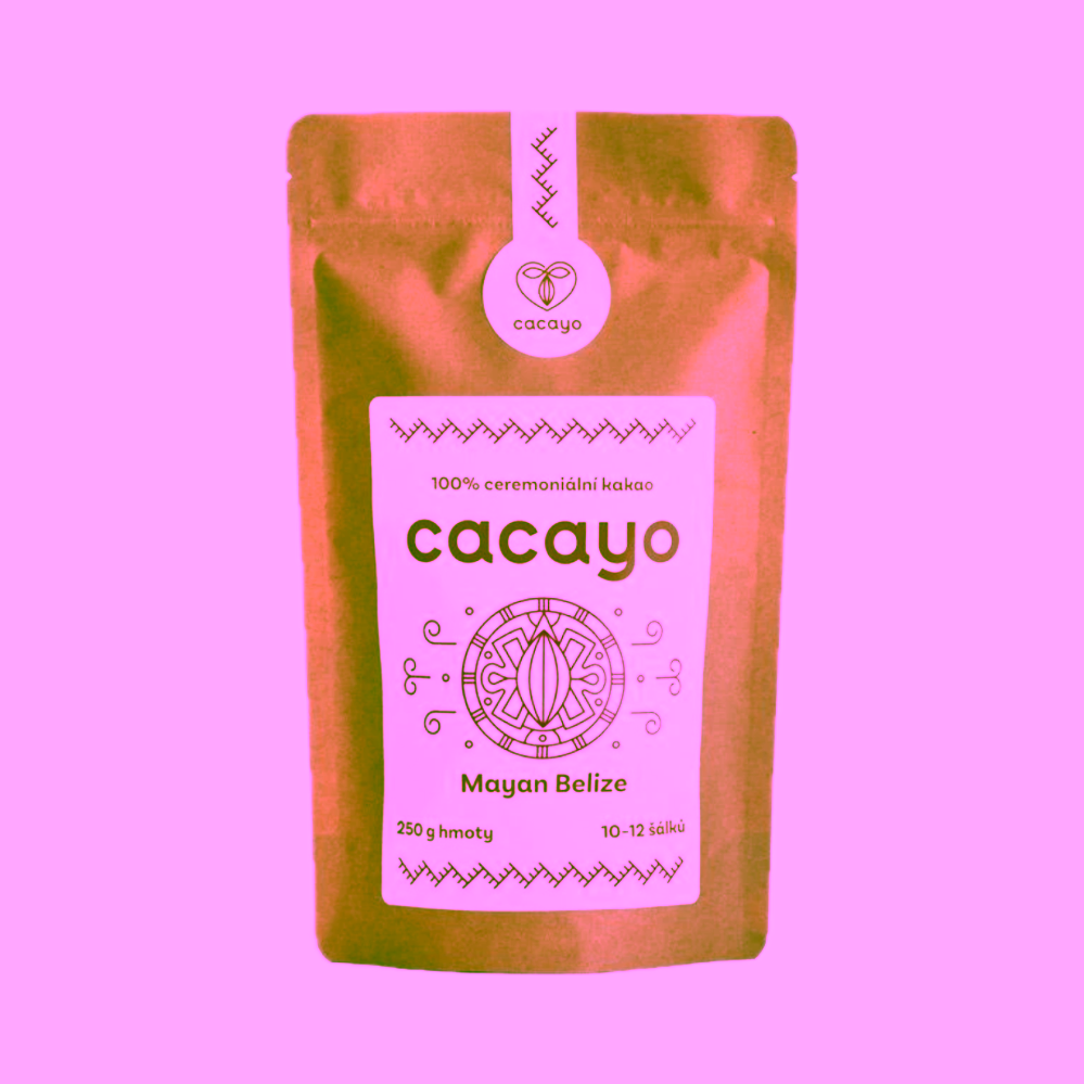 Cacayo Ceremoniální bio kakao Mayan Belize