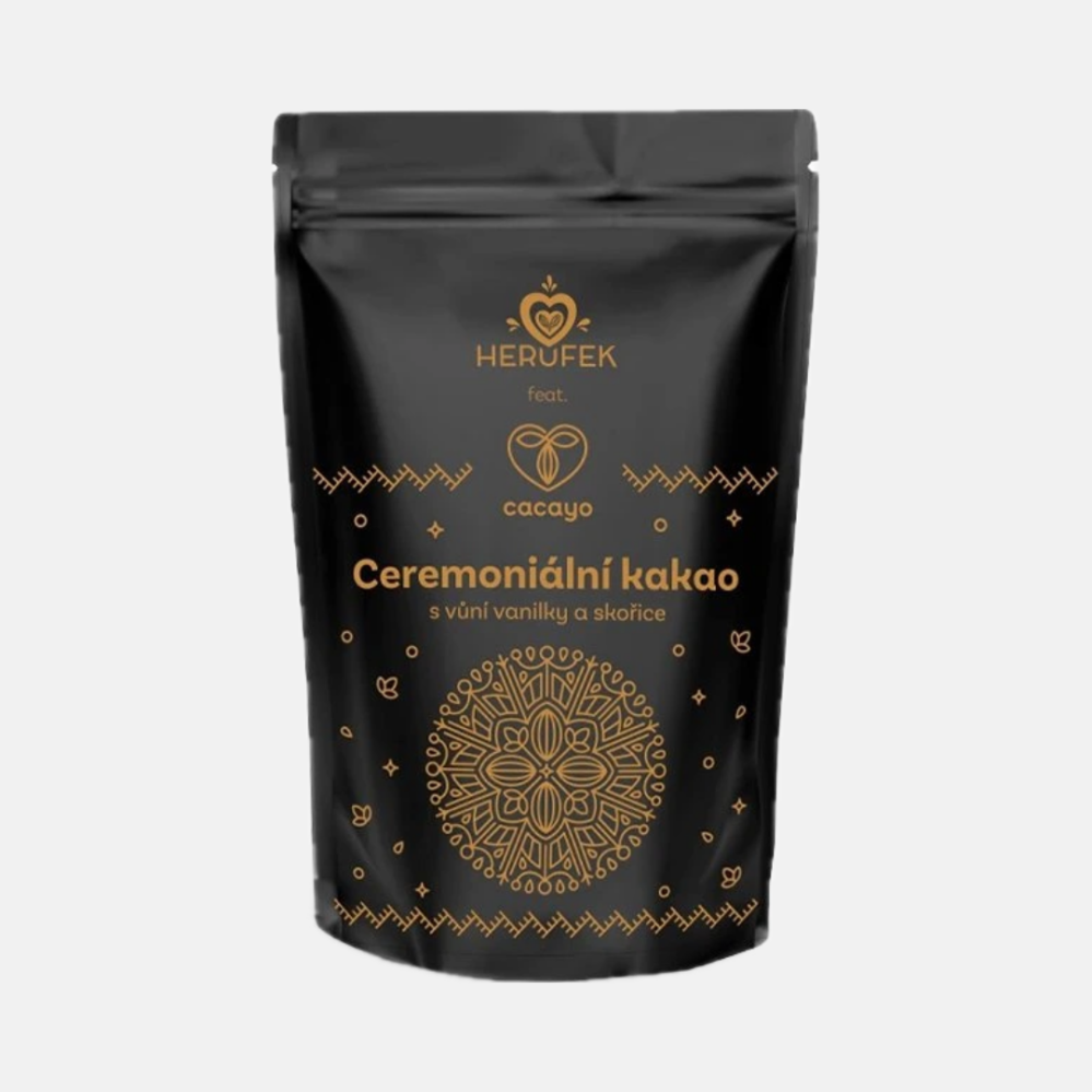 Cacayo Ceremoniální bio kakao s vůní vanilky a skořice