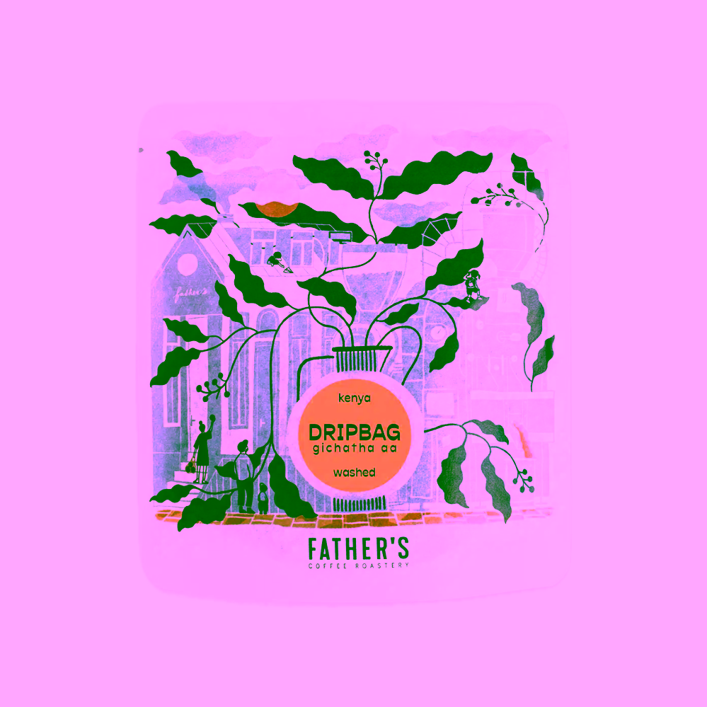 Father's Coffee Drip bag Gichithaini AA Keňa
