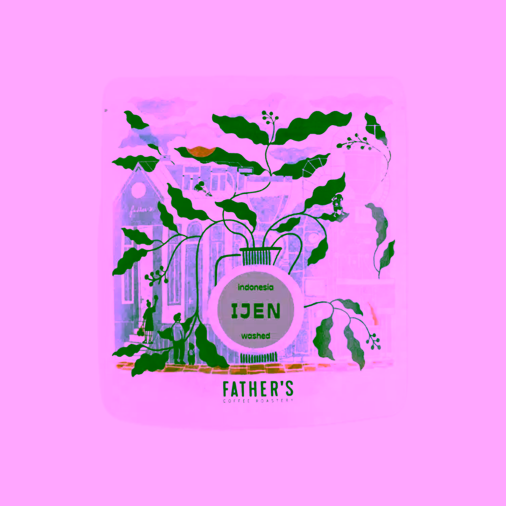 Father's Coffee Indonésie Ijen na espresso