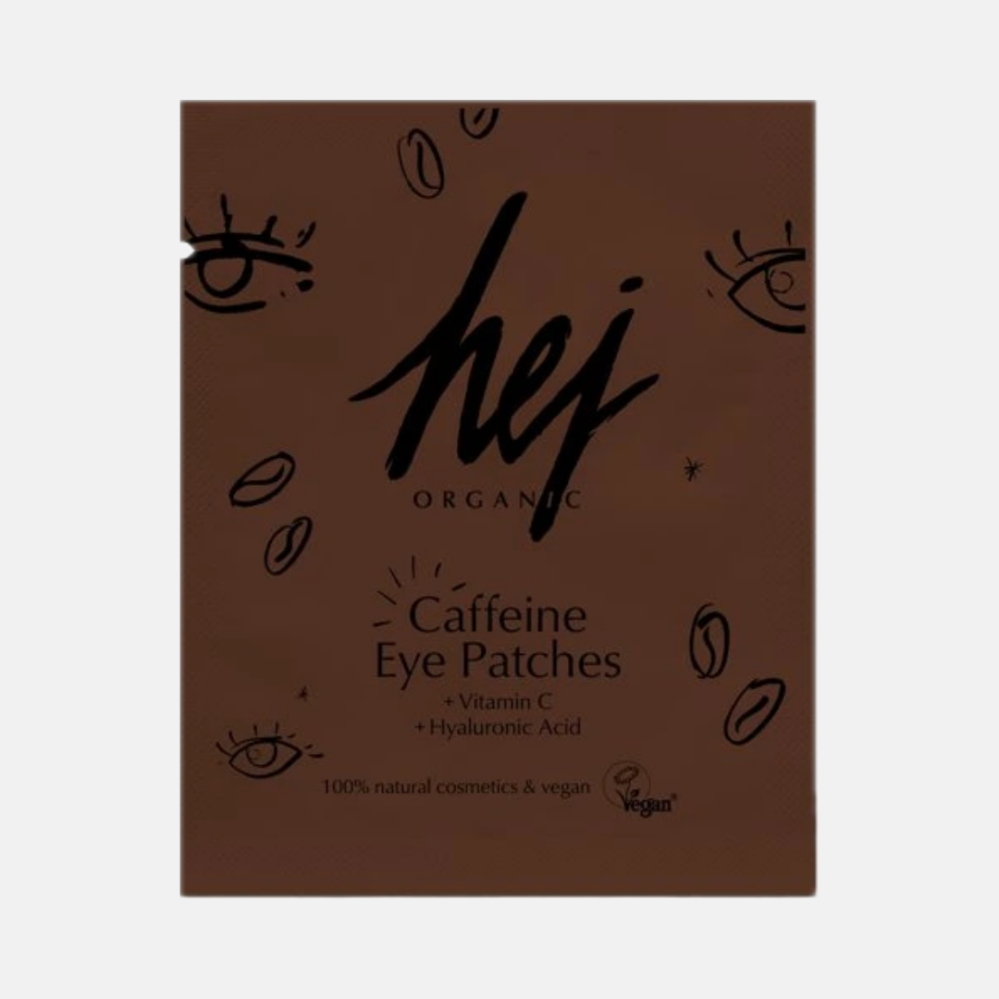 Hej Organic Jednorázová revitalizační maska pod oči Caffeine