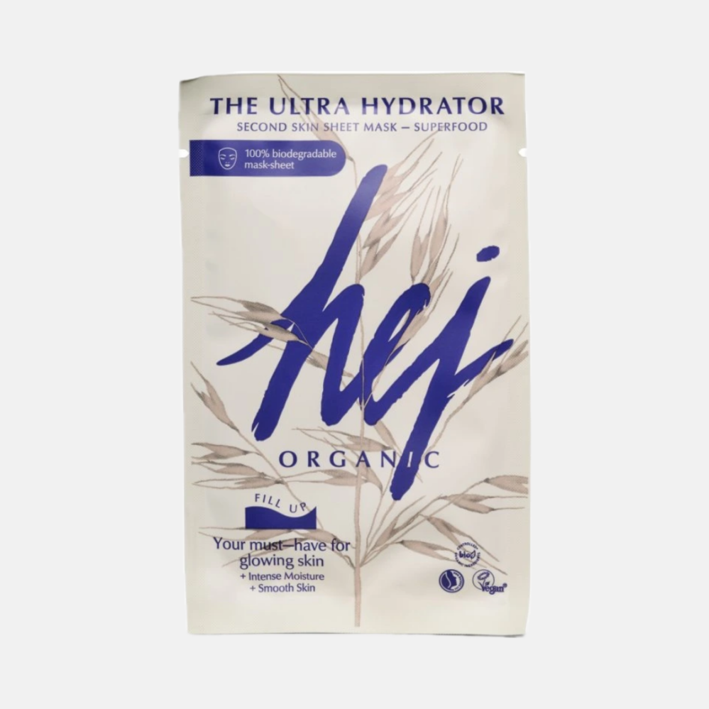 Hej Organic Ultra hydratační jednorázová pleťová maska