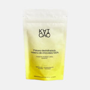 Kaicao Žvýkací pravé banánky ve 100% čokoládě KAICAO Ekvádor 100 g