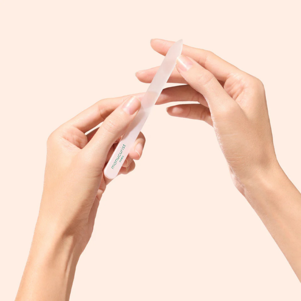 Manucurist Let‘s prep Set skleněných pilníků na nehty