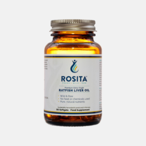 Rosita Ratfish Liver Oil Viking Chimaera Monstrosa Oleum 90 kapslí