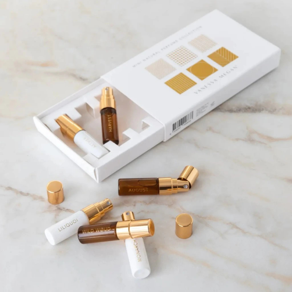 Vanessa Megan Kolekce přírodních parfémů Mini Natural Perfume Collection