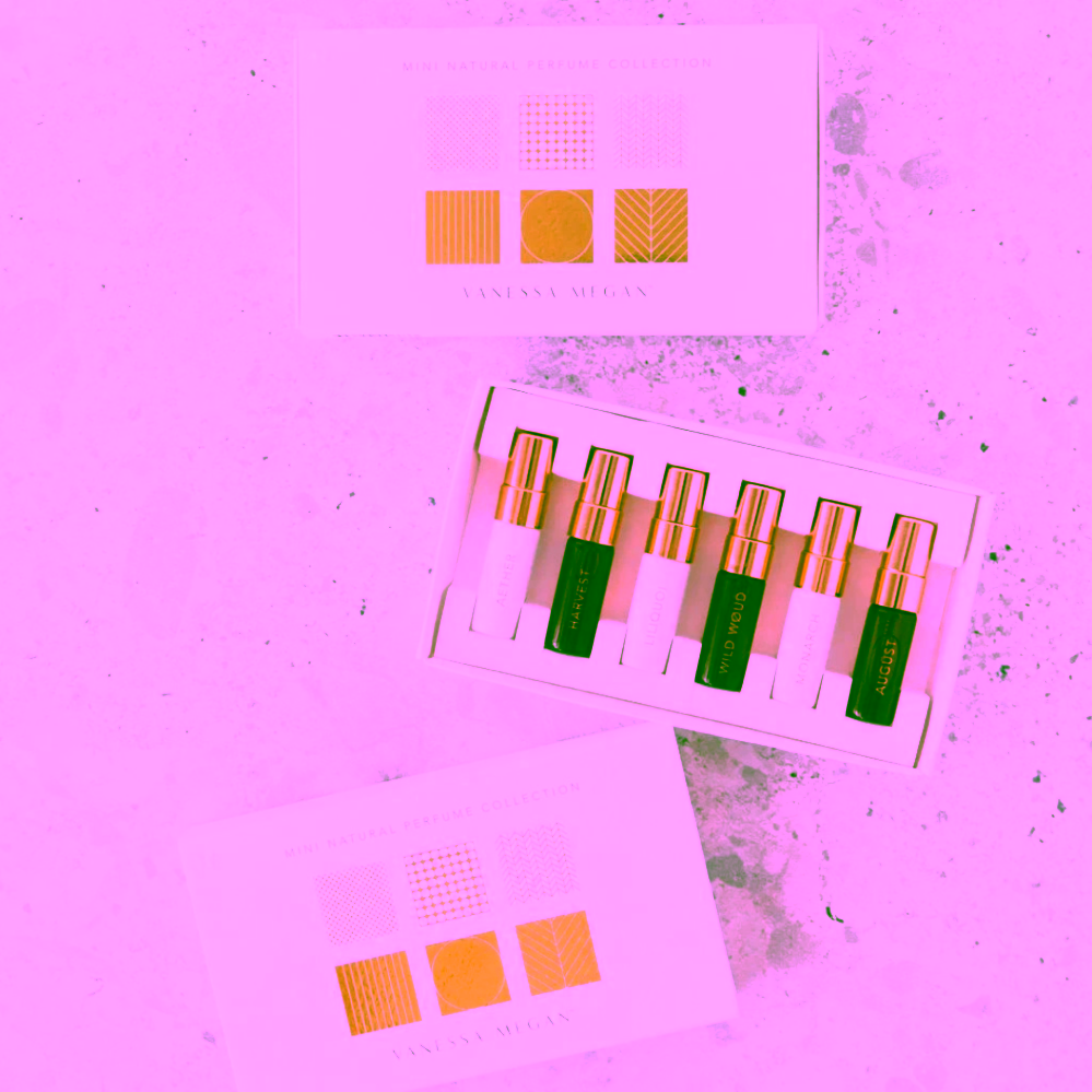 Vanessa Megan Kolekce přírodních parfémů Mini Natural Perfume Collection