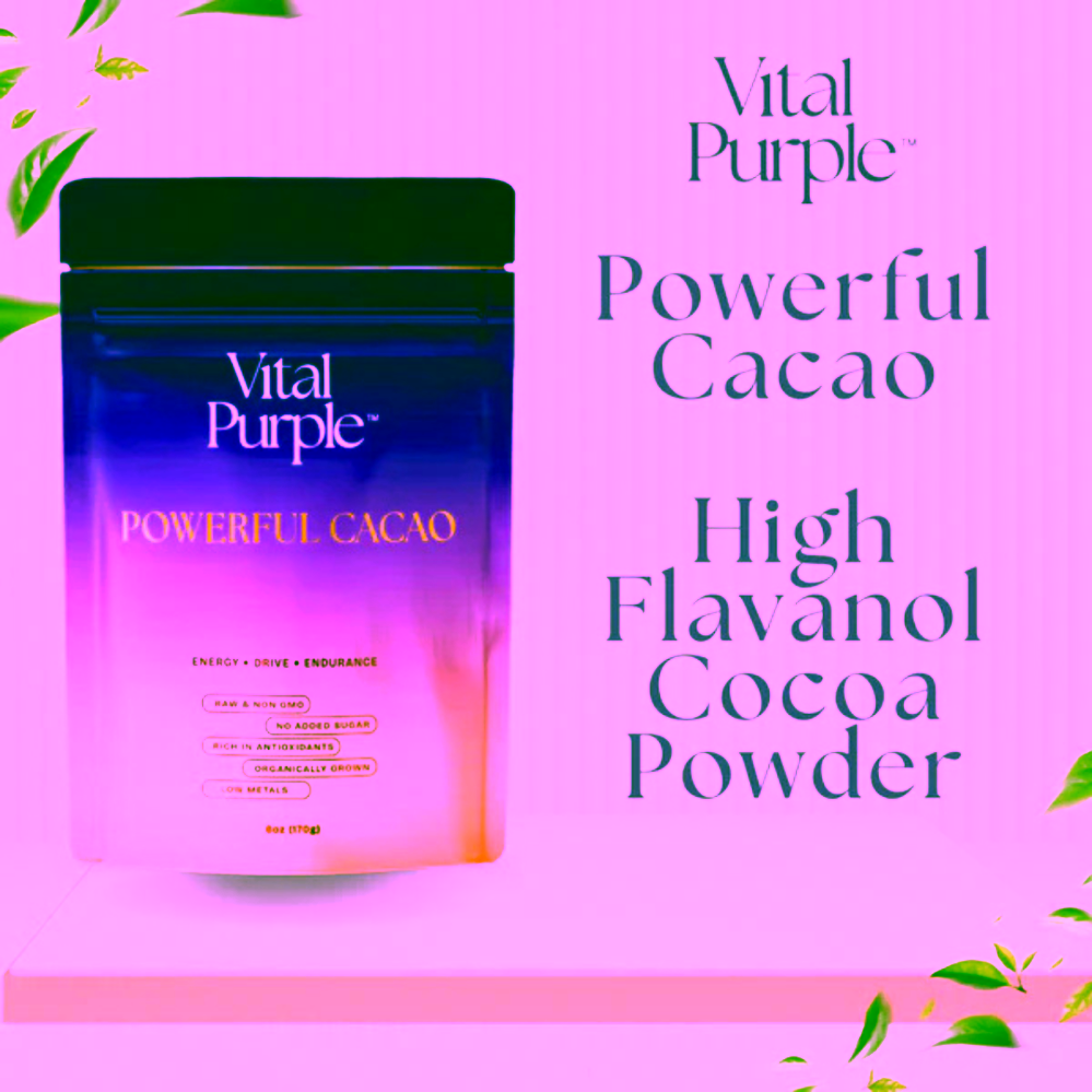 Vital Purple™ Fialové raw kakao polotučné 170 g