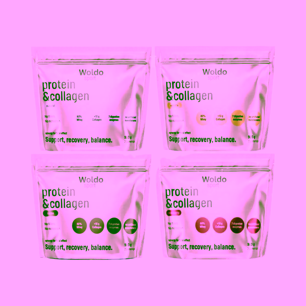 Woldohealth Protein & Kolagen 900 g