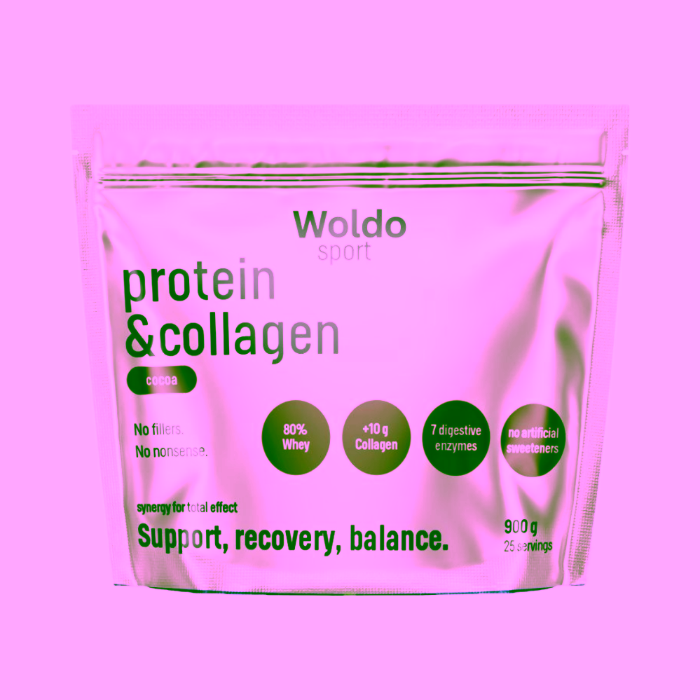 Woldohealth Protein & Kolagen 900 g