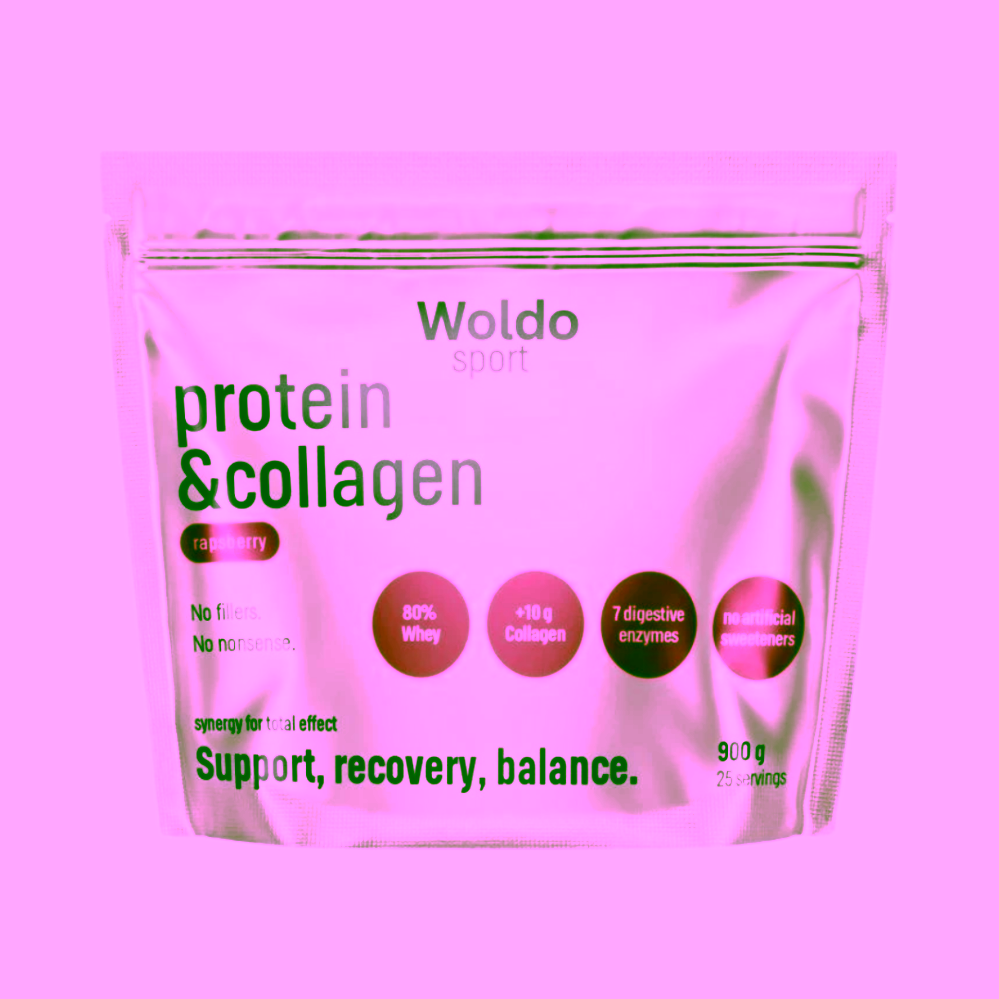 Woldohealth Protein & Kolagen 900 g