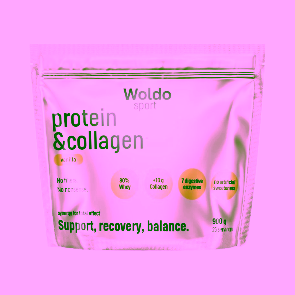 Woldohealth Protein & Kolagen 900 g