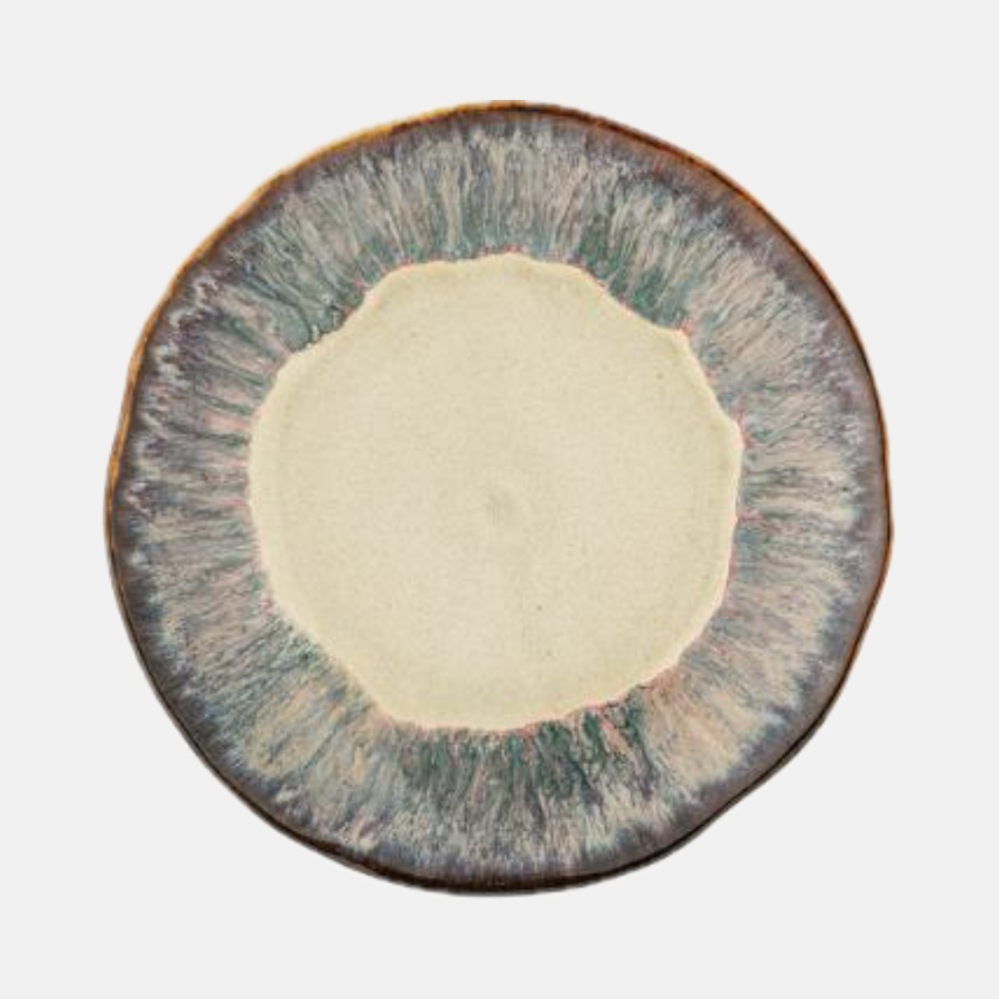 Bloomingville Imogen kameninový talíř multi