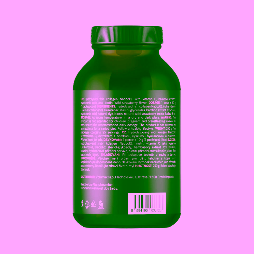 BrainMax Women Beauty Fish Collagen mořský rybí kolagen Naticol®