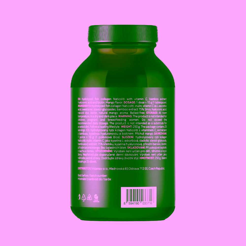 BrainMax Women Beauty Fish Collagen mořský rybí kolagen Naticol®
