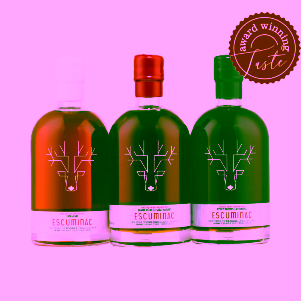 Escuminac Bio prémiový javorový sirup