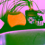 Pandoo Houbička na nádobí 2 ks