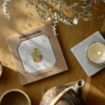 Rozvoněno Mramorový tácek pod svíčku