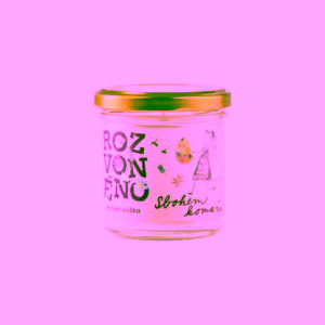 Rozvoněno Sbohem komáři přírodní svíčka s BIO citronelou a levandulí 130 ml