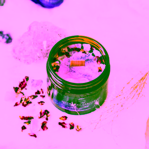 Yoga Day Svíčka s dřevěným knotem pro čarodějku