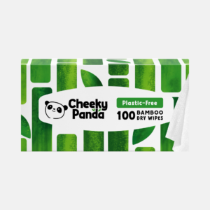 The Cheeky Panda Jednorázové bambusové multifunkční suché ubrousky