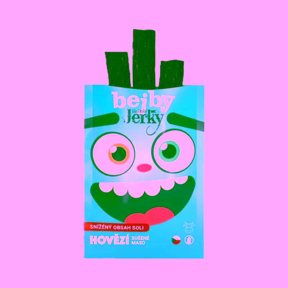 Jihočeské Jerky Bejby Jerky hovězí