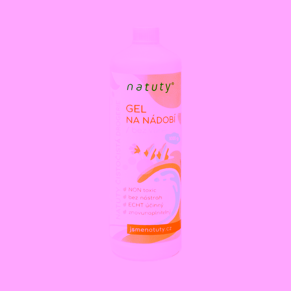 Natuty Gel na nádobí bez vůně