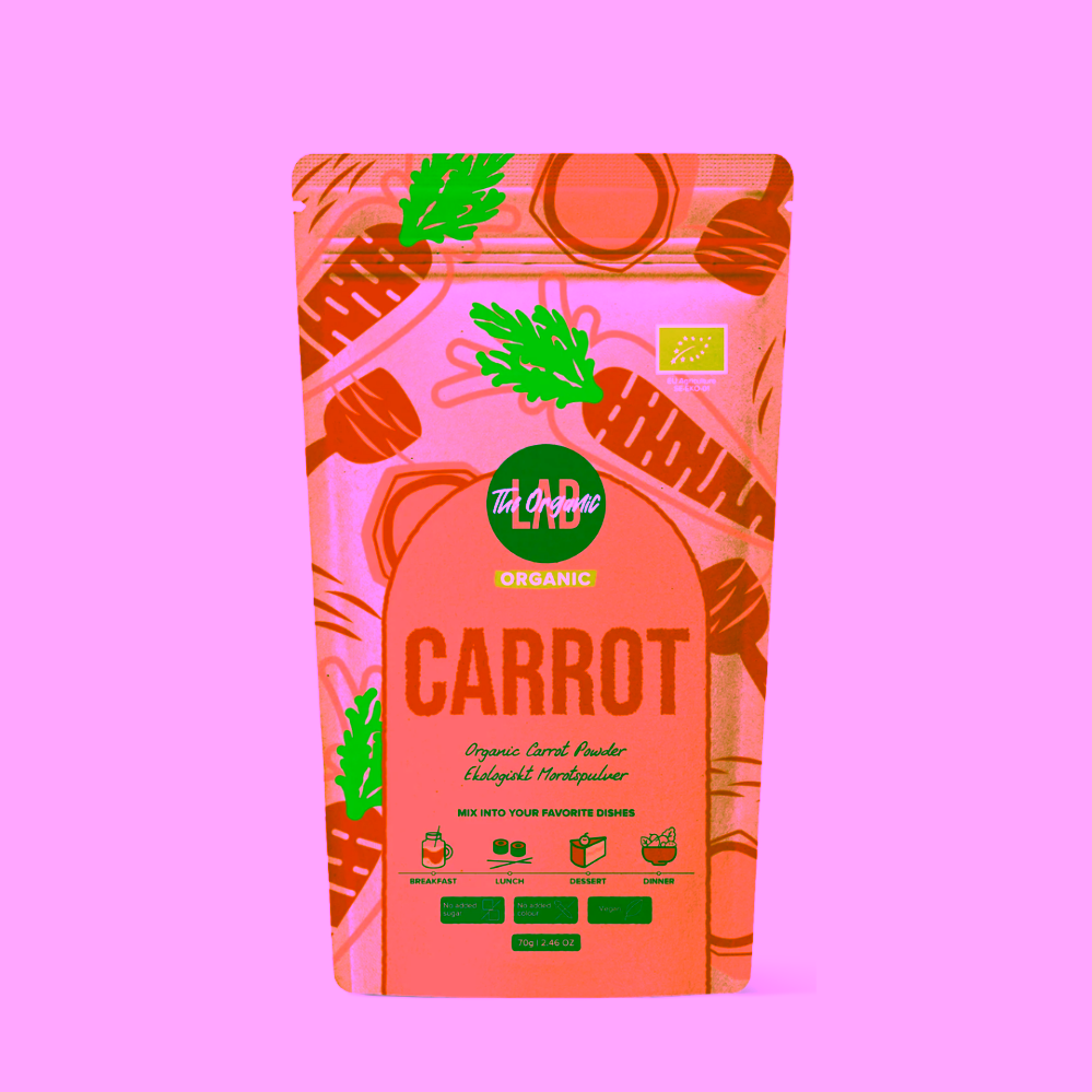 Organic Labs Organic Carrot Powder organická mrkev