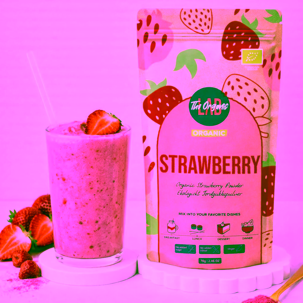 Organic Labs Organic Strawberry Powder organická jahoda