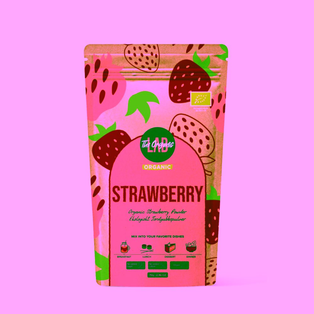 Organic Labs Organic Strawberry Powder organická jahoda