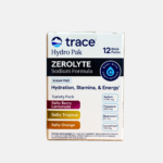 Trace Minerals Zerolyte elektrolyty Variety pack Tropical Lesní plody Pomeranč