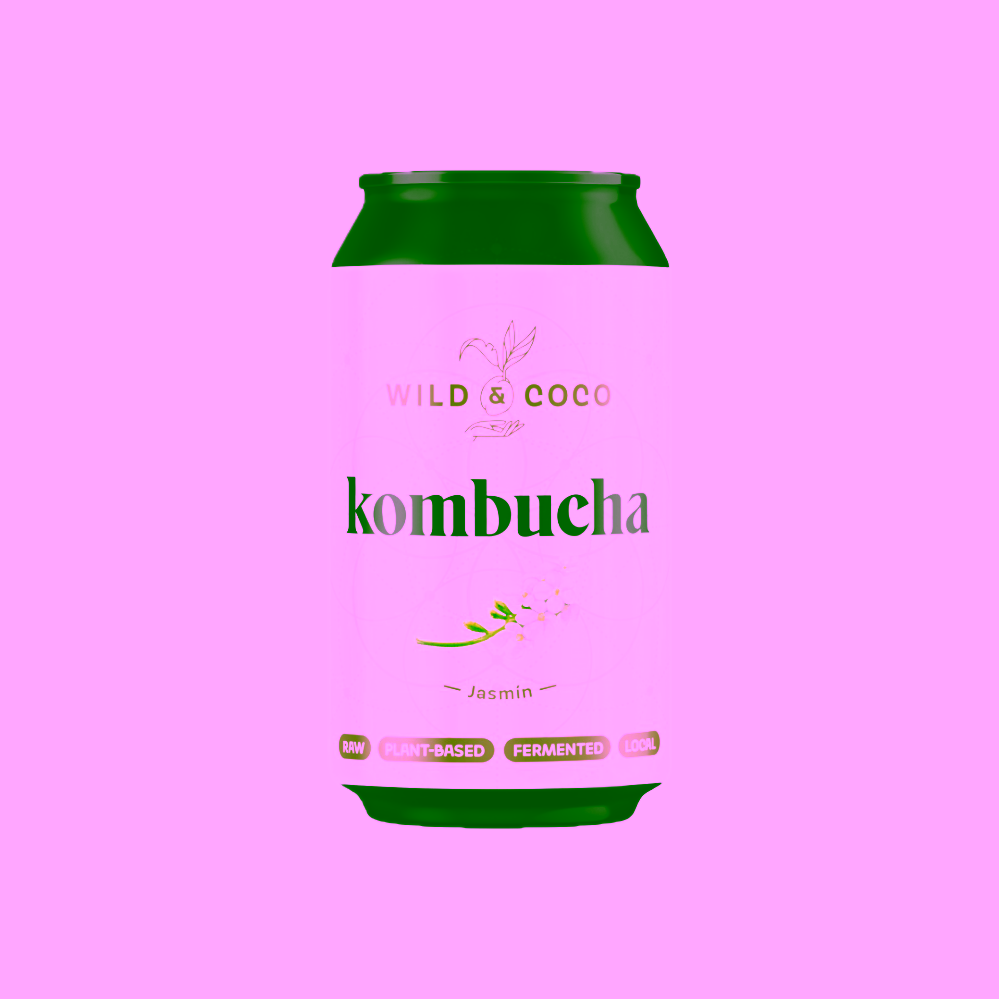 Wild & Coco Kombucha Jasmín