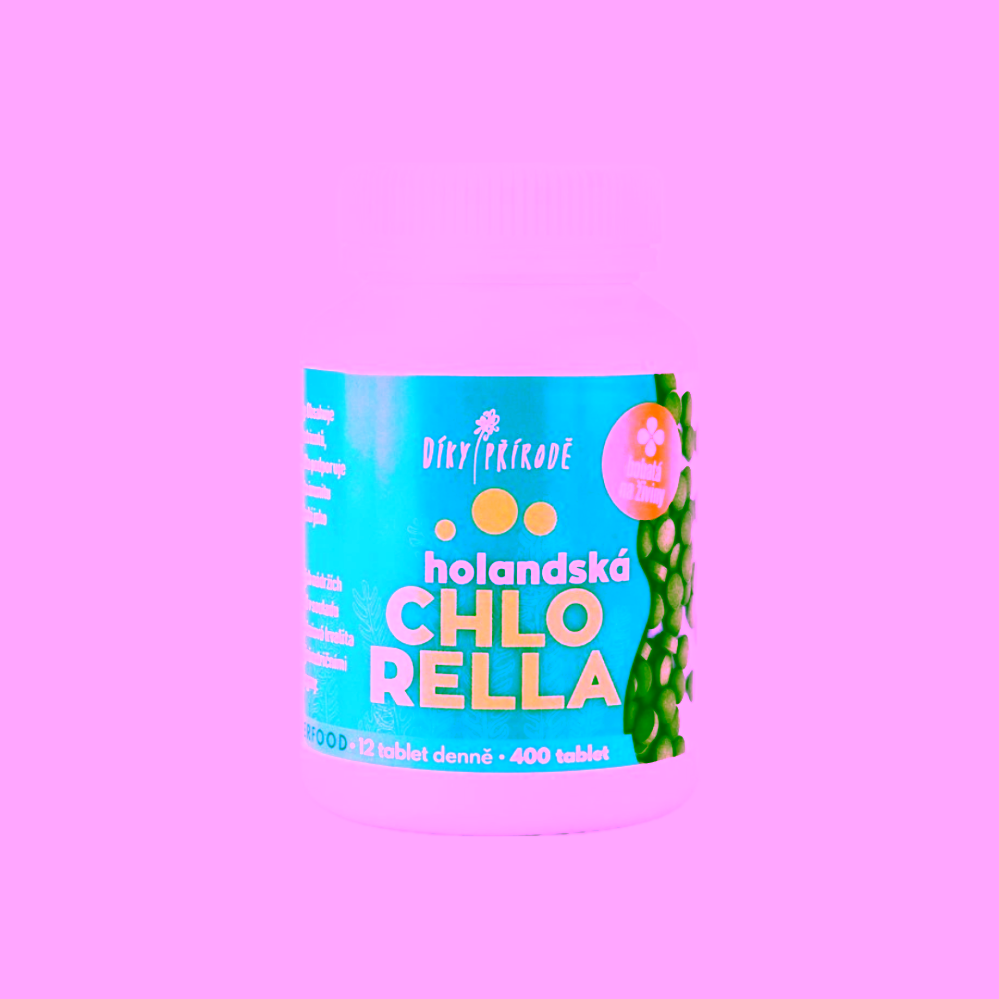 Díky přírodě Holandská chlorella 400 tablet