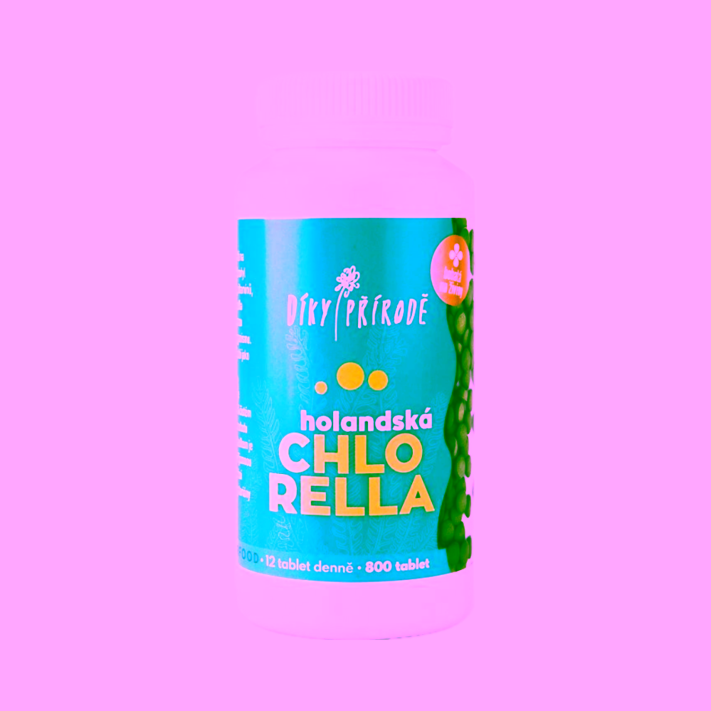 Díky přírodě Holandská chlorella 800 tablet