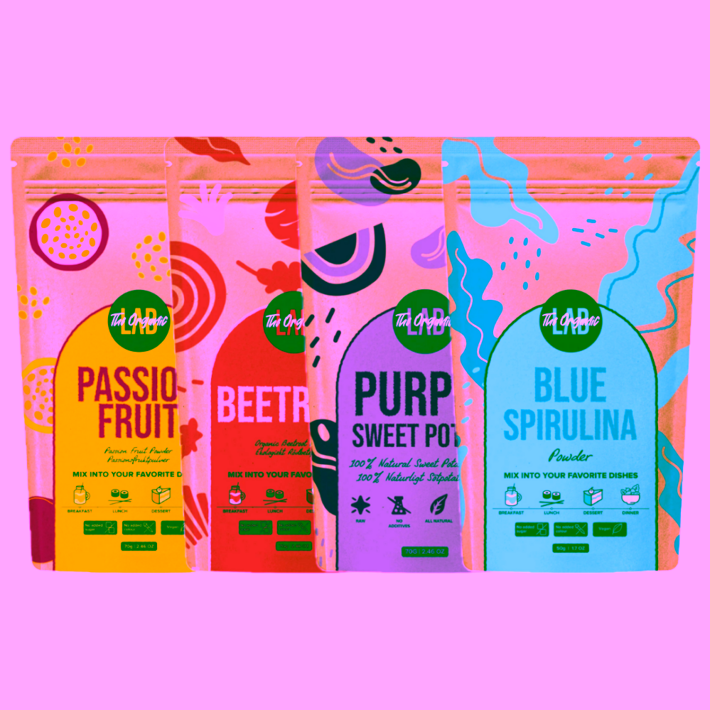 Organic Labs Rainbow set