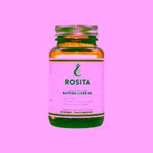 Rosita Ratfish Liver Oil Viking Chimaera Monstrosa Oleum 90 kapslí