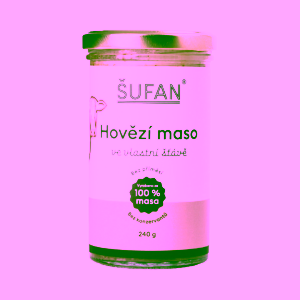 Šufan Hovězí maso ve vlastní šťávě
