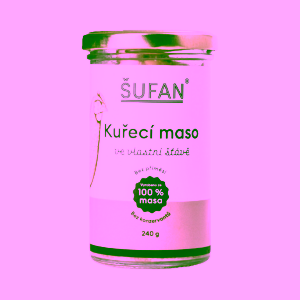 Šufan Kuřecí maso ve vlastní šťávě
